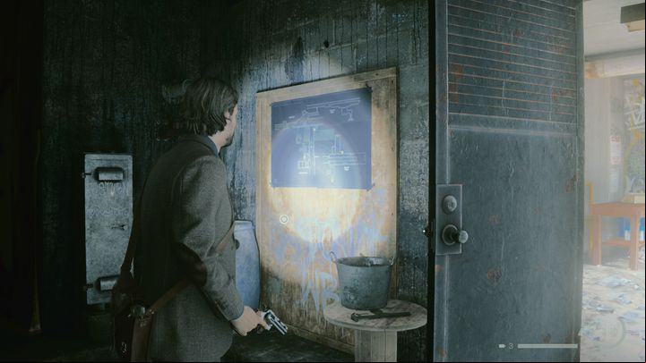 You can find the subway tunnel network map near the collapsed tunnel - Alan Wake 2: All location maps - Alan - Initiation - Alan Wake - Alan Wake 2 Guide
