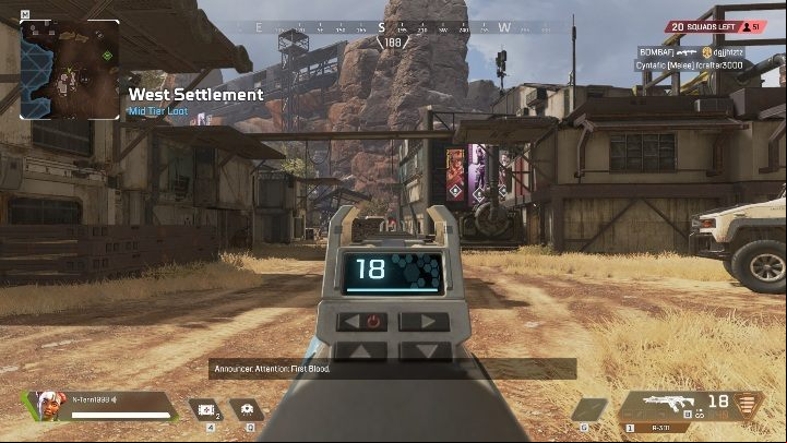 APEX LEGENDS, at the moment, has only a first-person view - Apex Legends Guide