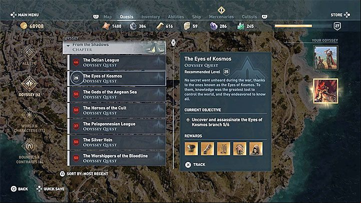 You can easily get this trophy by completing quests related to the Cultists of Kosmos, namely The Eyes of Kosmos - AC Odyssey: Fashions Creed Trophy - Trophy Guide - Assassins Creed Odyssey Guide
