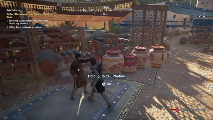 Now go to Sami - a city near the Koliadai tower - AC Odyssey: Another day, another Drachmas - Main Storyline - Assassins Creed Odyssey Guide