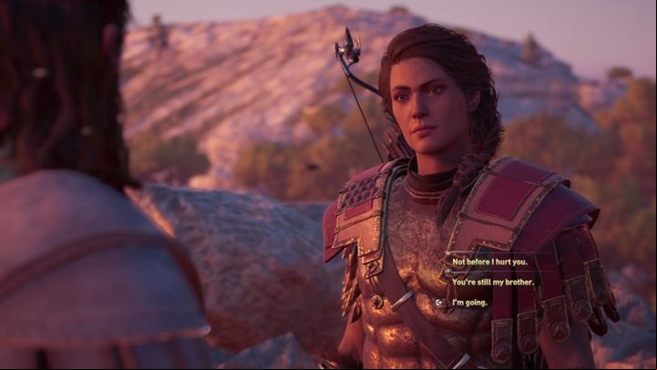 Go outside and you will meet Deimos - AC Odyssey: An old enemy and a new ally - Main Storyline - Assassins Creed Odyssey Guide