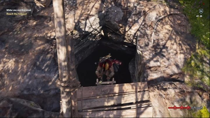 After that you have to go to the hideout - AC Odyssey: Cultists and Archont - Main Storyline - Assassins Creed Odyssey Guide