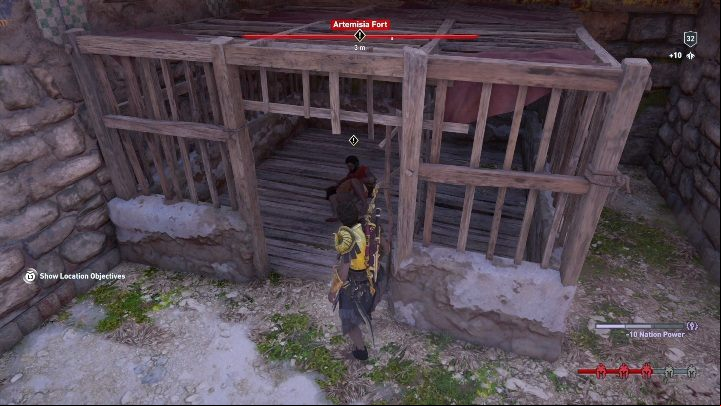 Description: Pick up the prisoner and take him out of the camp - AC Odyssey: Southern Sporades, Side Quests - Side Quests - Assassins Creed Odyssey Guide