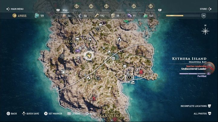 How to start: Speak with the woman - AC Odyssey: Kythera Island, Side Quests - Side Quests - Assassins Creed Odyssey Guide