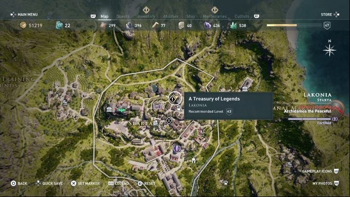 Starting location: Talk to the woman - AC Odyssey: Lakonia, Side Quests - Side Quests - Assassins Creed Odyssey Guide
