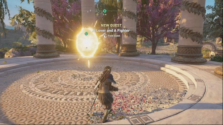 If you approach such a location, youll see a golden portal - AC Odyssey Fate of Atlantis: How to switch between the worlds? - FAQ - Assassins Creed Odyssey Guide