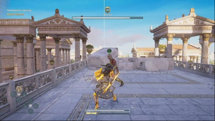 Your next task is to defeat Hermes - AC Odyssey Fate of Atlantis: Releasing Elysium - Episode 1 - Fields of Elysium - Assassins Creed Odyssey Guide