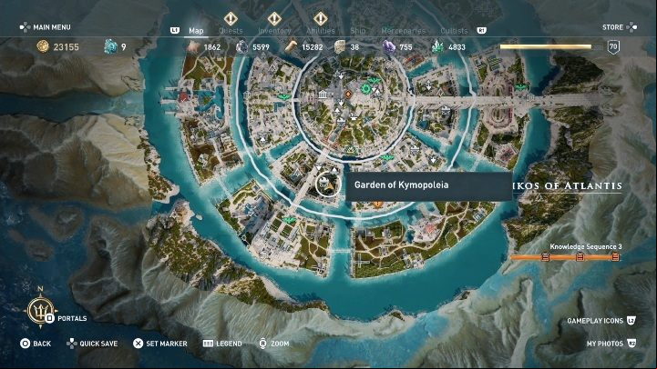 3 - AC Odyssey Fate of Atlantis: Episode 3, Judgment of Atlantis - Ainigmata Ostrakas - Ainigmata Ostraka - Assassins Creed Odyssey Guide