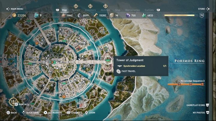 4 - AC Odyssey Fate of Atlantis: Episode 3, Judgment of Atlantis - Ainigmata Ostrakas - Ainigmata Ostraka - Assassins Creed Odyssey Guide