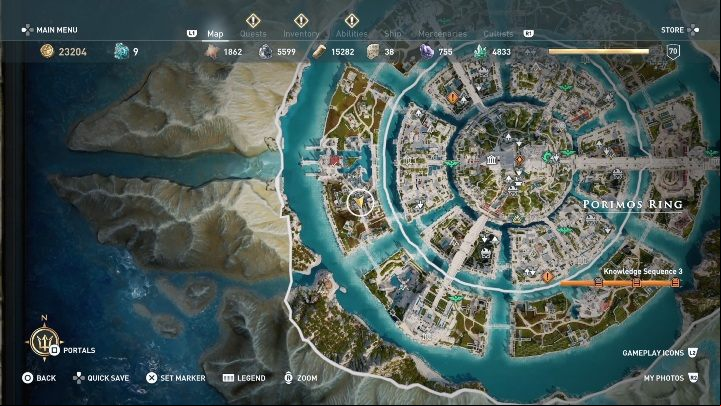 5 - AC Odyssey Fate of Atlantis: Episode 3, Judgment of Atlantis - Ainigmata Ostrakas - Ainigmata Ostraka - Assassins Creed Odyssey Guide