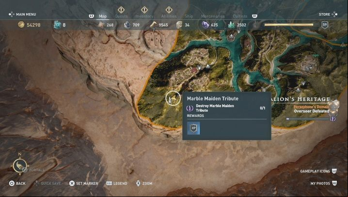 3 - AC Odyssey Fate of Atlantis: Deukalions Heritage, Marble Maiden Tribute - Marble Maiden Tribute - Assassins Creed Odyssey Guide
