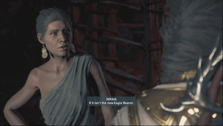 The mission A Horse, of Course will begin after a conversation with Nikaia - One really, really bad day - Side Quests in Assassins Creed Odyssey - Free DLC Side Quests - Assassins Creed Odyssey Guide