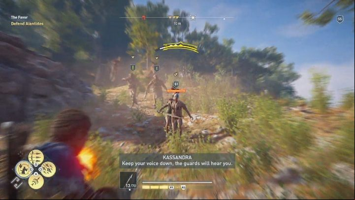 You have to find and defend Aiantides - AC Odyssey Legacy of the first blade: Side Quests - Episode 3 - Side Quests - Assassins Creed Odyssey Guide