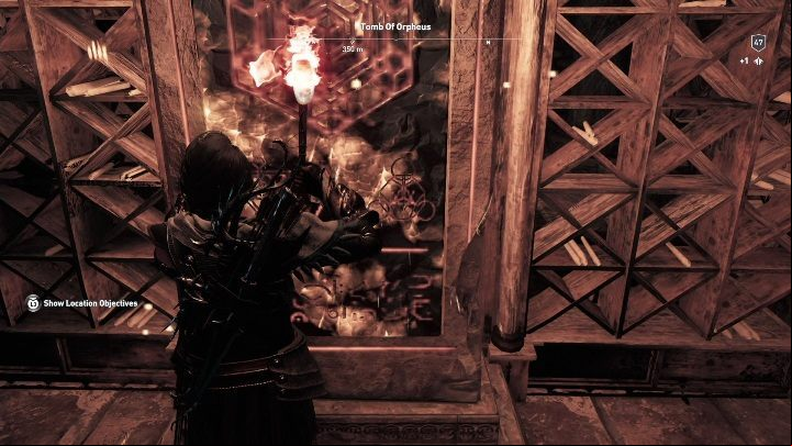 Inside, youll find a chest and a stele - AC Odyssey: Tombs in Petrified Islands - Tombs - Assassins Creed Odyssey Guide