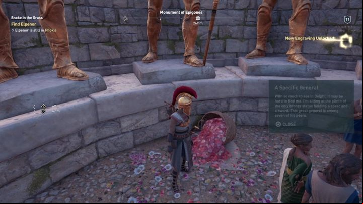How to solve: In the picture above you will find the exact location - AC Odyssey: Ainigmata Ostraka in Phokis - Ainigmata Ostraka - Assassins Creed Odyssey Guide