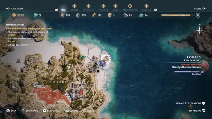 1 - AC Odyssey: Ainigmata Ostraka in Lokris - Ainigmata Ostraka - Assassins Creed Odyssey Guide