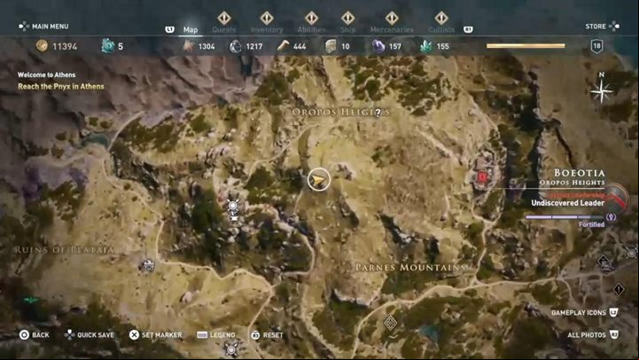 6 - AC Odyssey: Ainigmata Ostraka in Attika - Ainigmata Ostraka - Assassins Creed Odyssey Guide
