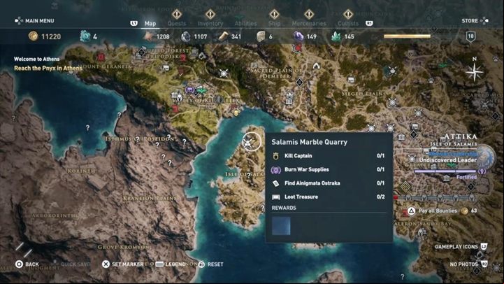8 - AC Odyssey: Ainigmata Ostraka in Attika - Ainigmata Ostraka - Assassins Creed Odyssey Guide