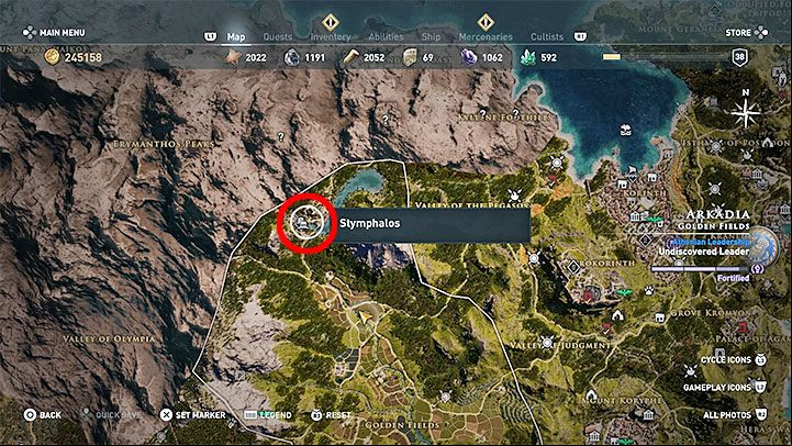 6 - AC Odyssey: Ainigmata Ostraka in Arcadia - Ainigmata Ostraka - Assassins Creed Odyssey Guide