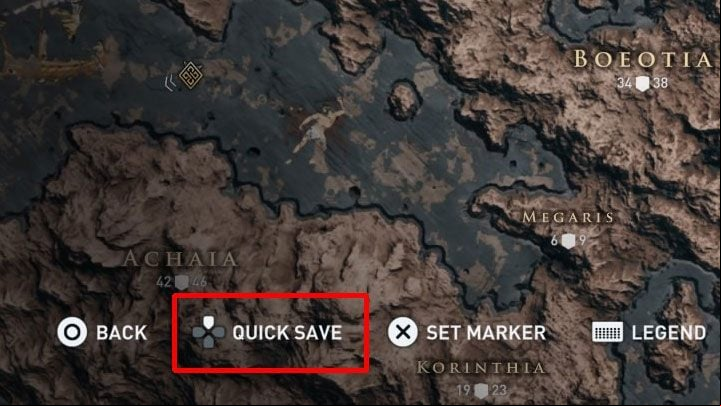 The last and third way is the Quicksave - AC Odyssey: How to save and load the game? - FAQ - Assassins Creed Odyssey Guide