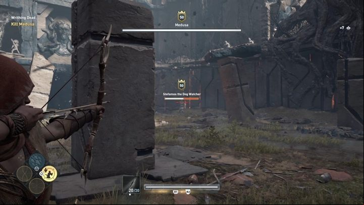 Personally, I fought with Medusa using the bow and I also recommend this style of fighting - AC Odyssey: Medusa - Mythical creatures - Mythical creatures - Assassins Creed Odyssey Guide
