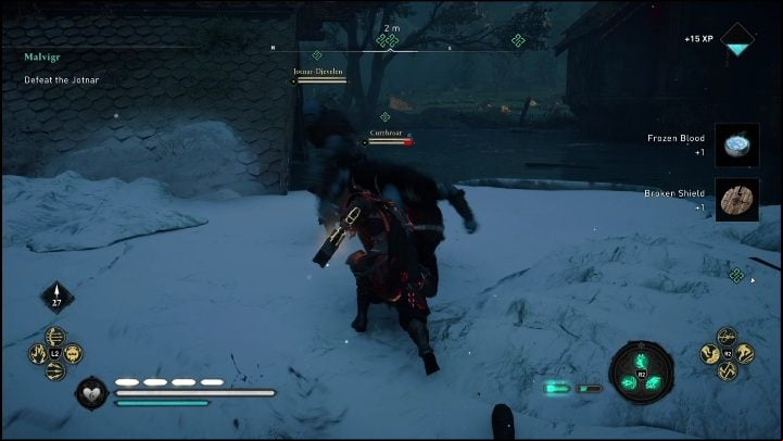 You will see three opponents outside - AC Valhalla Dawn of Ragnarok: Malvigr - Walkthrough - Assassins Creed Valhalla Guide and Walkthrough
