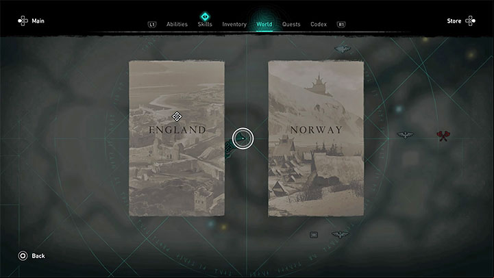 Theatlas is used to move between the lands - Assassins Creed Valhalla: Can you go back to Norway? - Exploration - Assassins Creed Valhalla Guide and Walkthrough