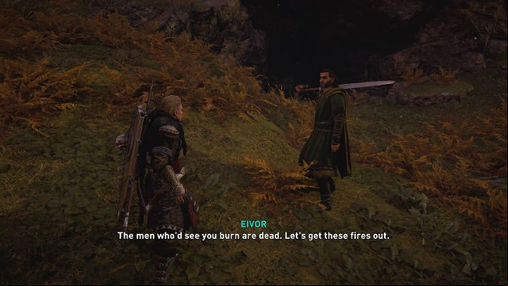 After the fight, talk to Aelfgar - Assassins Creed Valhalla: The Thegn of Lincoln - Lincolnscire - Assassins Creed Valhalla Guide and Walkthrough