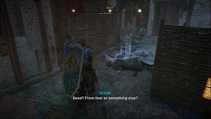 Enter the cottage - the place is a real mess - Assassins Creed Valhalla: Red in Tooth and Claw - Cent - Assassins Creed Valhalla Guide and Walkthrough
