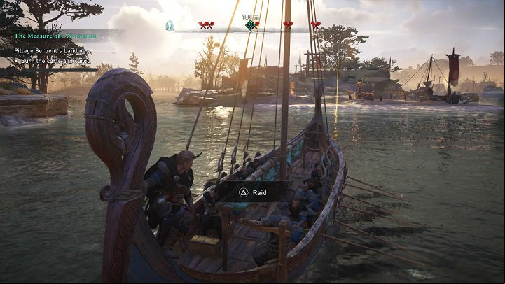 Your next task will be to lead the raid to the camp where Rued Clan warriors are stationed - Assassins Creed Valhalla: The Measure of a Norseman - East Anglia - Assassins Creed Valhalla Guide and Walkthrough
