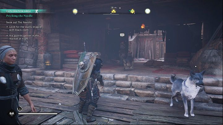 Talk to a merchant who deals in overseas goods - Assassins Creed Valhalla: Pricking The Needle - Jorvik - Assassins Creed Valhalla Guide and Walkthrough
