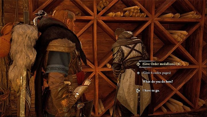 With the medallions, you can return to Hytham in the Hidden Ones' office in the settlement - Assassins Creed Valhalla: All of Order of the Ancients - Order of the Ancients - Assassins Creed Valhalla Guide and Walkthrough