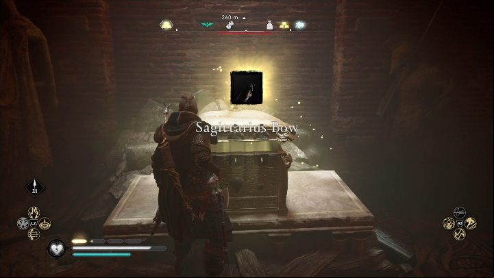 When you enter the new room, you will immediately see the chest - Assassins Creed Valhalla: Gear - Jorvik secrets, locations - Jorvik - Assassins Creed Valhalla Guide and Walkthrough