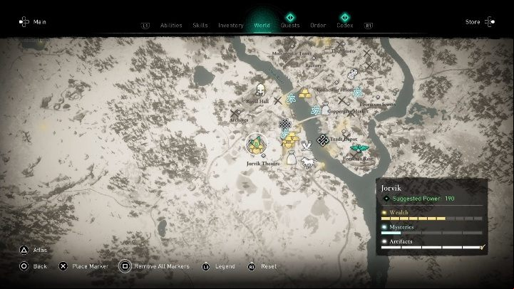 You will find this weapon in the southern part of the location - Assassins Creed Valhalla: Gear - Jorvik secrets, locations - Jorvik - Assassins Creed Valhalla Guide and Walkthrough