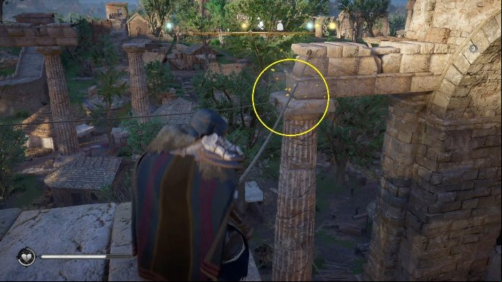 Beginning: The paper is a rope hung between the walls - Assassins Creed Valhalla: Flying Papers - Essexe secrets, locations - Essexe - Assassins Creed Valhalla Guide and Walkthrough