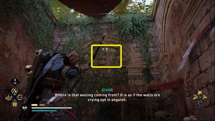 A wail will come from the distance, as if someone is giving vent to their suffering - Assassins Creed Valhalla: The Banshee - Essexe - Assassins Creed Valhalla Guide and Walkthrough