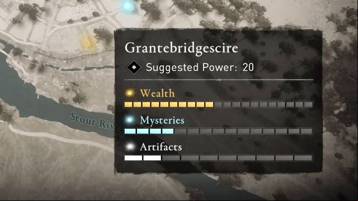 The dots appear in three colors - gold, blue and white - Assassins Creed Valhalla: What are color dots on the map? - Exploration - Assassins Creed Valhalla Guide and Walkthrough