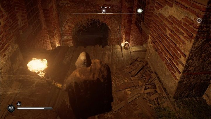 All you have to do is destroy the boards covering the hole in the floor and create a ageway - Assassins Creed Valhalla: Roman artifact - Ledecestrescire secrets, locations - Ledecestrescire - Assassins Creed Valhalla Guide and Walkthrough