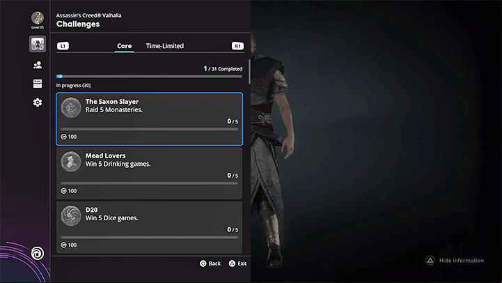 You can earn Units by completing challenges and unlocking higher experience levels - Assassins Creed Valhalla: Ubisoft Connect / Ubisoft Rewards - Appendix - Assassins Creed Valhalla Guide and Walkthrough