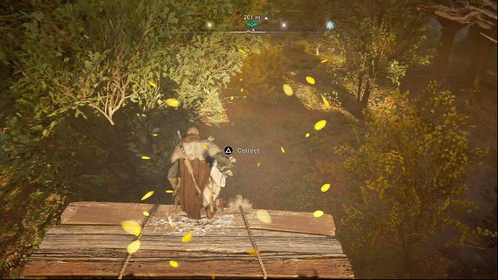 End: The card will stop quite further, at the end of the walls - Assassins Creed Valhalla: Flying paper - Grantebridgescire secrets, locations - Grantebridgescire - Assassins Creed Valhalla Guide and Walkthrough