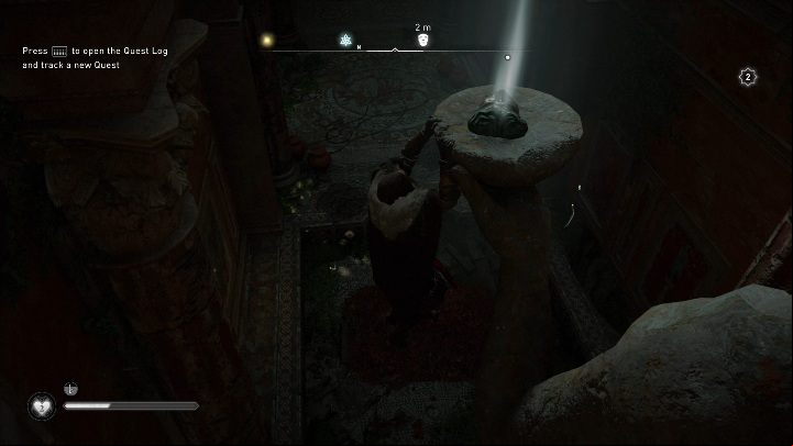 Just behind the window, there is a statue with an artifact on it - Assassins Creed Valhalla: Roman artifact - Grantebridgescire secrets, locations - Grantebridgescire - Assassins Creed Valhalla Guide and Walkthrough