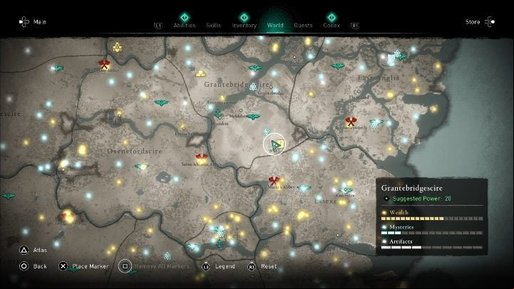 You will find the Incendiary Powder Trap right next to Walden - Assassins Creed Valhalla: Abilities - Grantebridgescire secrets, locations - Grantebridgescire - Assassins Creed Valhalla Guide and Walkthrough