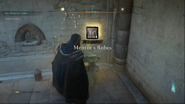 The chest is in the right-hand-side corner of the room - Assassins Creed Valhalla: Gear - Suthsexe secrets, locations - Suthsexe - Assassins Creed Valhalla Guide and Walkthrough