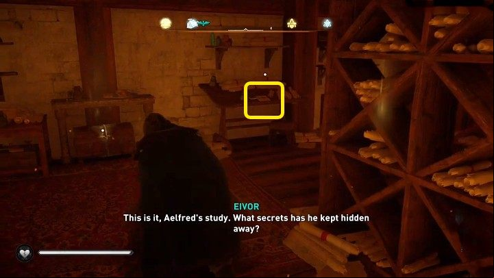 Inside, you'll find a lot of interesting information: a letter written by Goodwin, Alkuin's letter to Charlemagne dated May 10, 804, in which the sender describes all the data gained about the Pagan Order of the Ancients, and Aelfred's comments - Assassins Creed Valhalla: The Poor-Fellow Soldier - Ravensthorpe - Assassins Creed Valhalla Guide and Walkthrough
