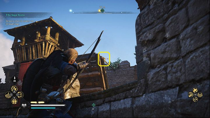 In front of the bridge, you will find one elite guard - Assassins Creed Valhalla: The Saga Stone - Oxenefordscire - Assassins Creed Valhalla Guide and Walkthrough