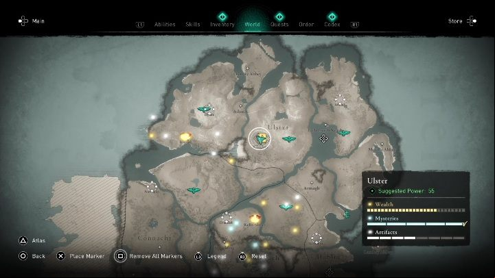 3 - AC Valhalla Wrath of the Druids: Books of Knowledge, Abilities - Ulster, secrets - Ulster - Assassins Creed Valhalla Guide and Walkthrough
