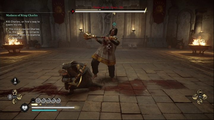 The fight with Charles the Fat is quite peculiar - AC Valhalla Siege of Paris: The Madness of King Charles - Main missions - Assassins Creed Valhalla Guide and Walkthrough