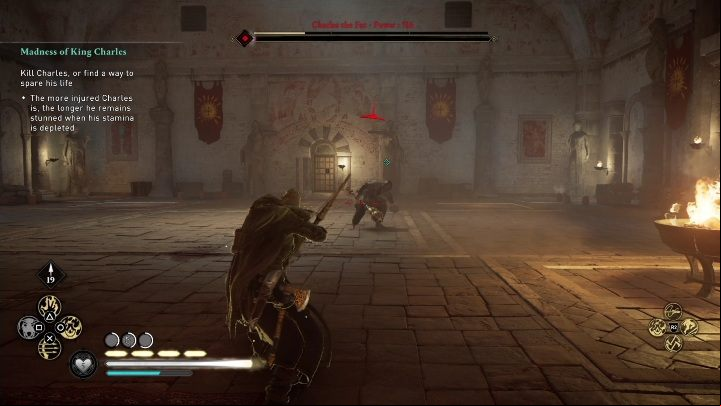 If you know what to do, it won't be a difficult fight - AC Valhalla Siege of Paris: The Madness of King Charles - Main missions - Assassins Creed Valhalla Guide and Walkthrough