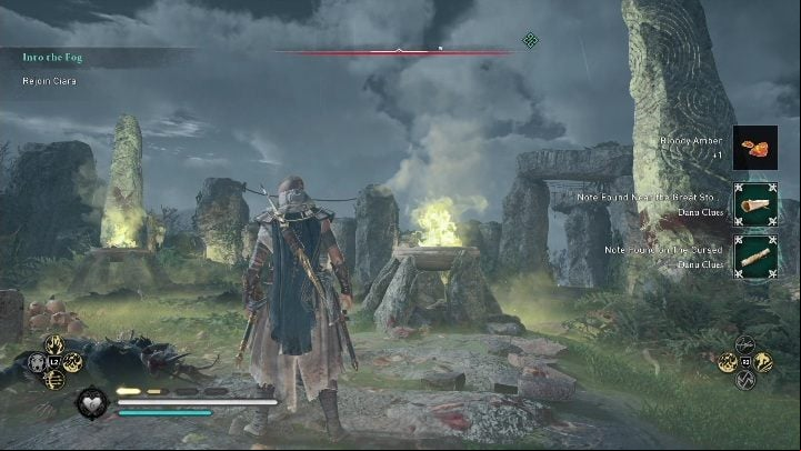 Reward: For defeating The Cursed, you will receive a Blood Amber and a clue to The Oak - AC Valhalla Wrath of the Druids: Children of Danu - all clues, all , list - Basics - Assassins Creed Valhalla Guide and Walkthrough