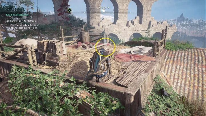 To get to the map, you have to go to the top of the building - Assassins Creed Valhalla: Treasure Hoard Map - Eurvicscire, secrets, locations - Eurvicscire - Assassins Creed Valhalla Guide and Walkthrough